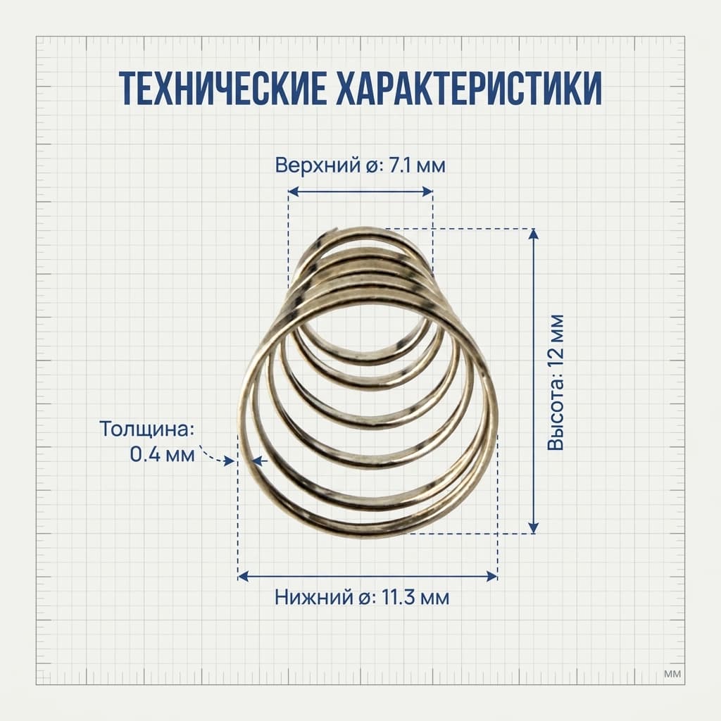 Быстросъемная пружина втулки из нержавеющей стали XM49R1708156404 — фото 2