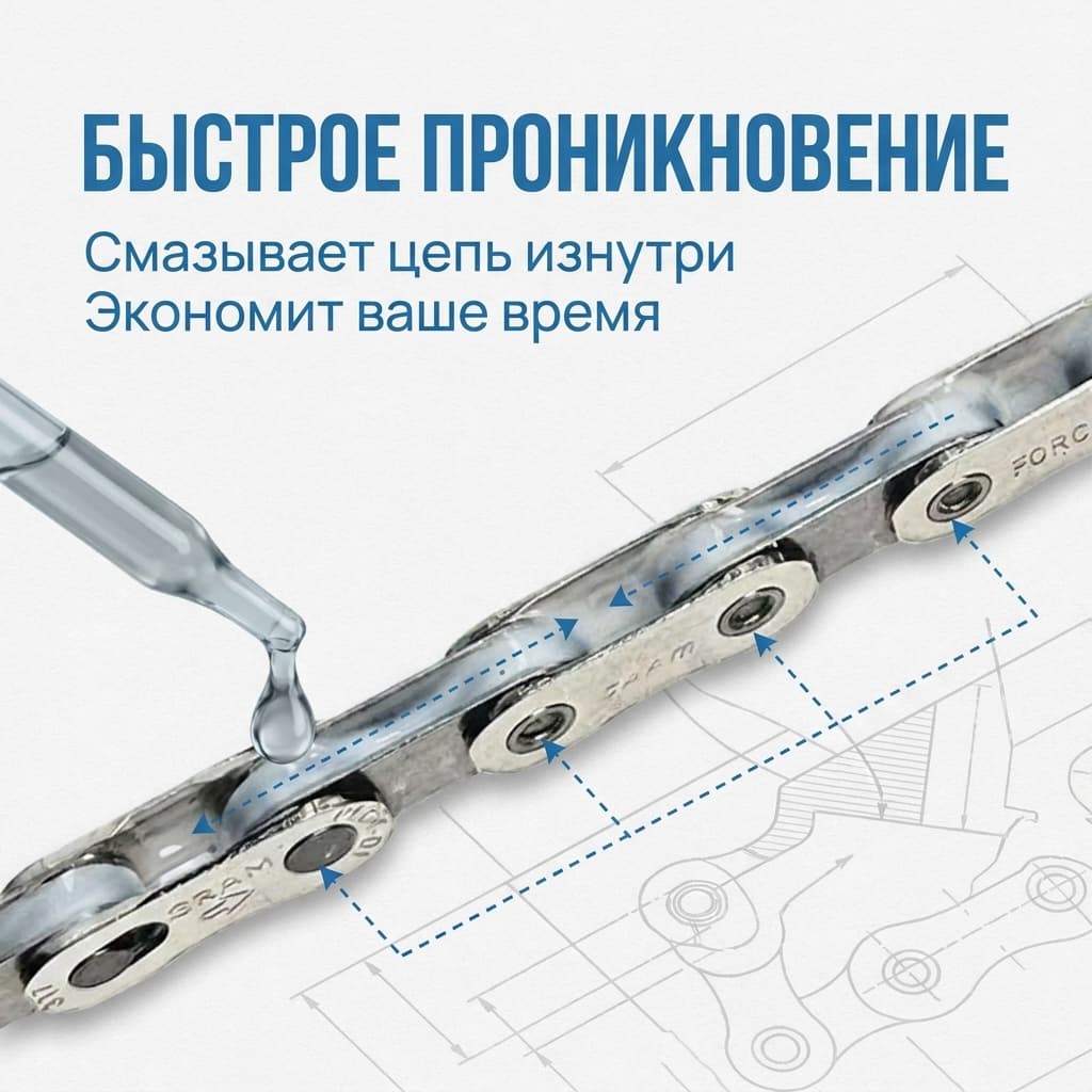 Керамическая парафиновая смазка для цепи ZHISHIBA Dry Ceramix Wax для гоночных велосипедов ZHISHIBA Dry Ceramix Wax — фото 4