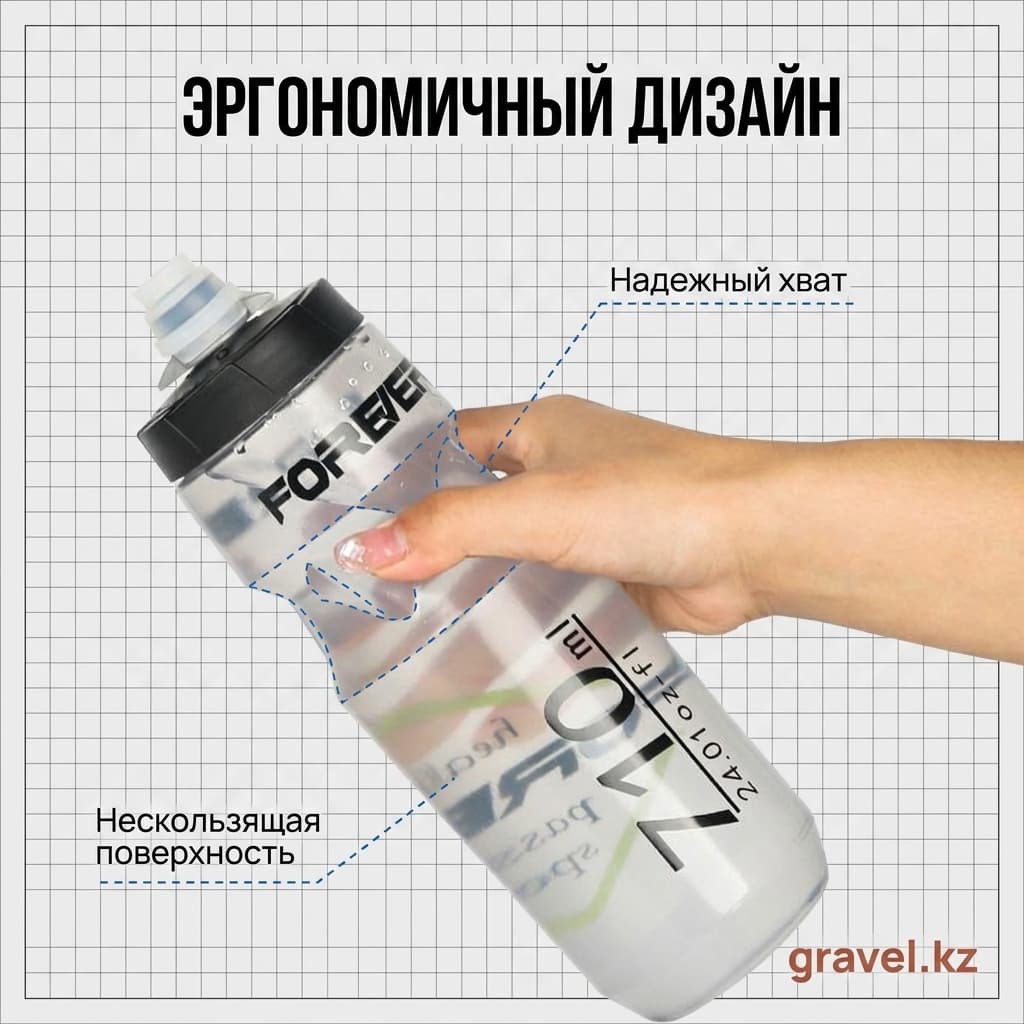 Спортивная фляга 710 мл Forever 710ml — фото 5