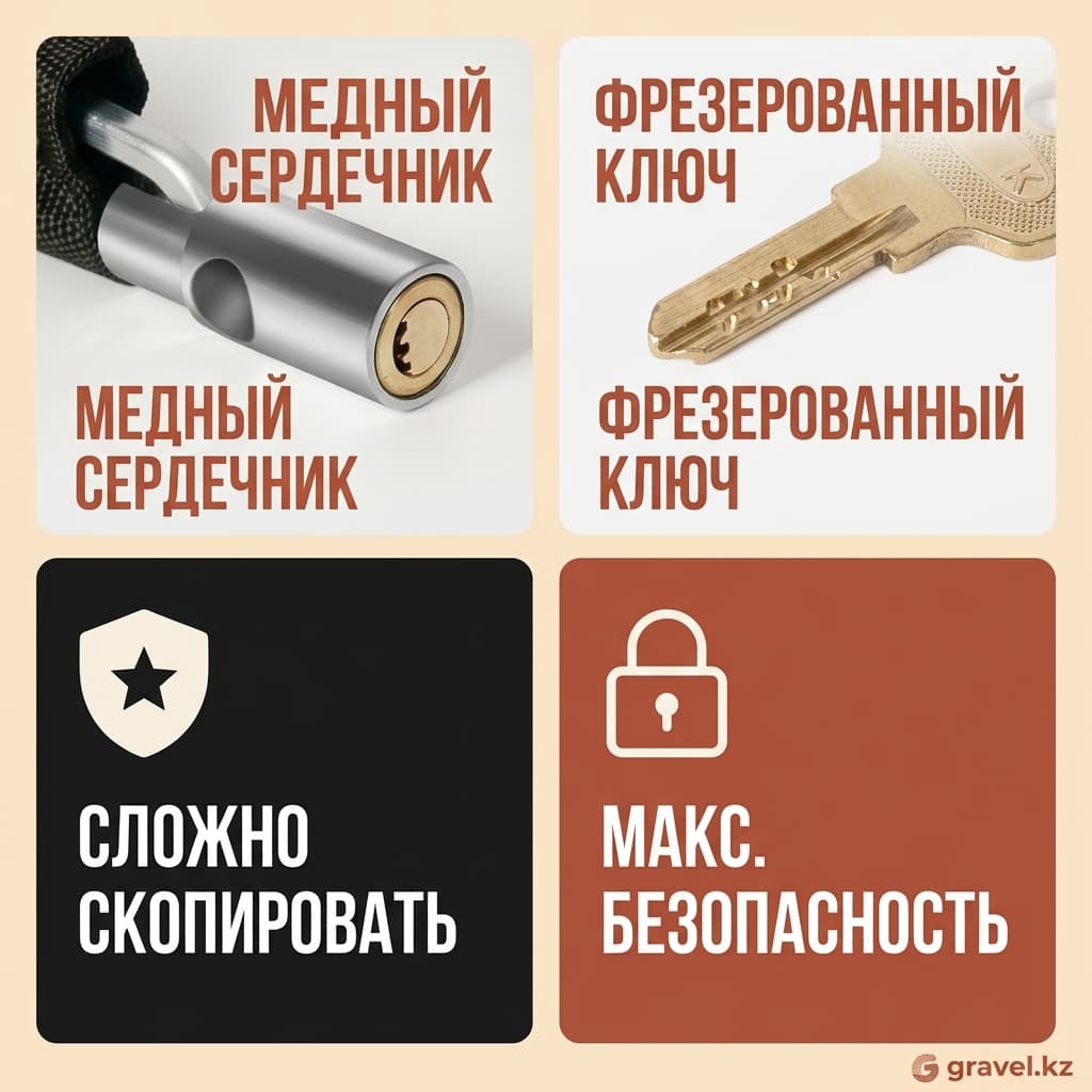Цепь на ключе Forever 6мм 75см — фото 2