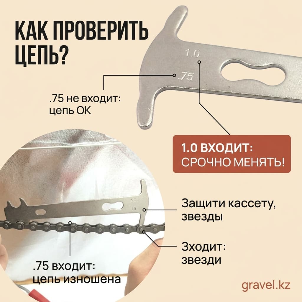 Измеритель износа цепи  — фото 3