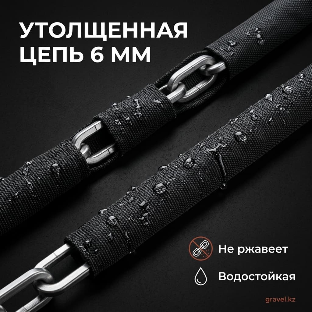 Цепь на ключе Forever 6мм 75см — фото 5