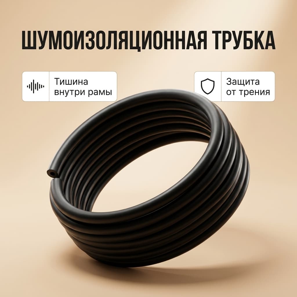 LeBycle Шумоизоляционная поролоновая трубка для внутренней проводки тросов LeBycle Шумоизоляционная поролоновая трубка