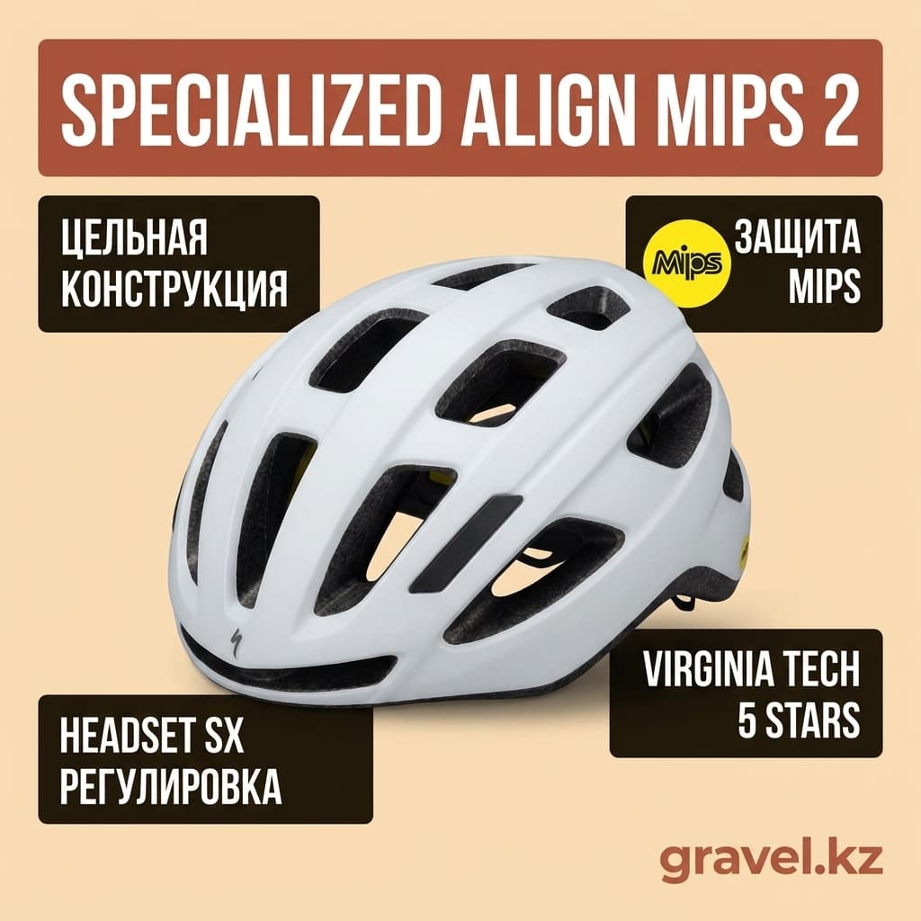 Велосипедный шлем Specialized Align MIPS Specialized Align MIPS 2